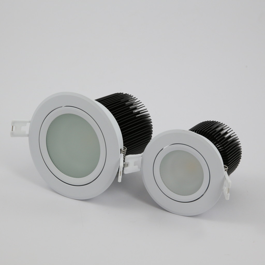 led-downlight-frame-compare-size